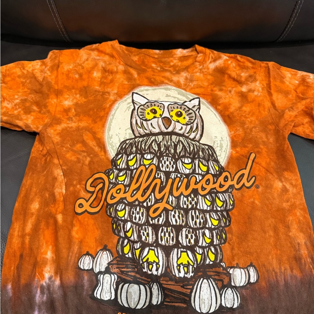 Dollywood Orange Owl T-Shirt